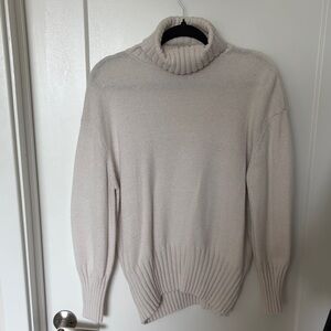 Cozy White Turtleneck